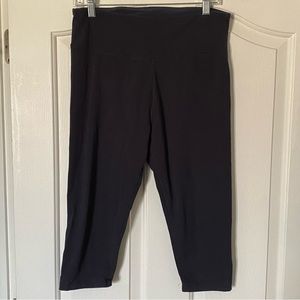 Marika Navy Blue XL High-Waist Tummy-Control Leggings - Women